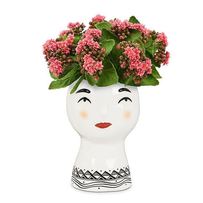 Pretty Lady Head Vase