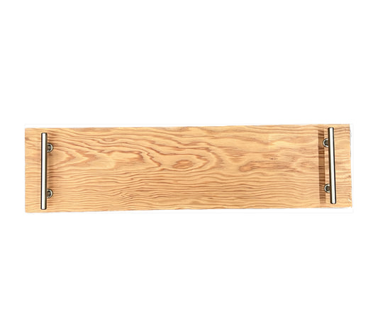 Heinz Barrel Charcuterie Board With Silver Handles