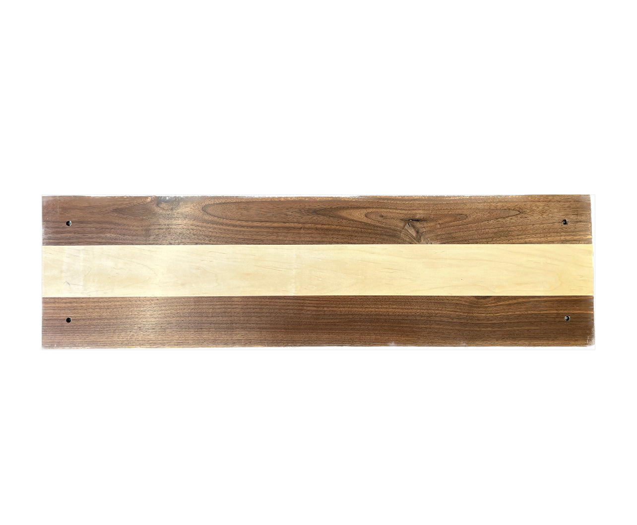 Two Tone Charcuterie Board With Black Handles