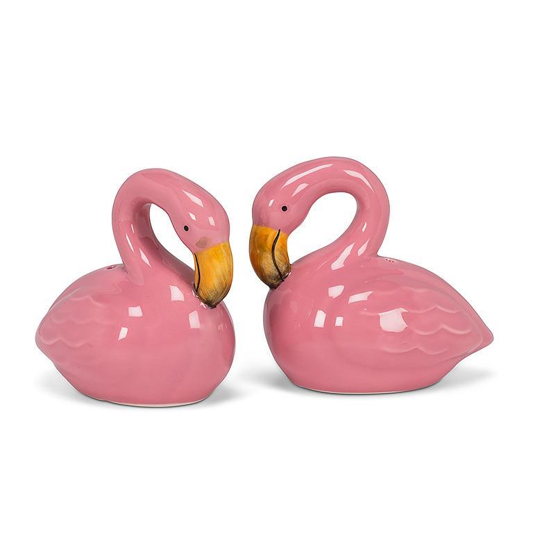 Sitting Flamingo Salt & Pepper Shakers