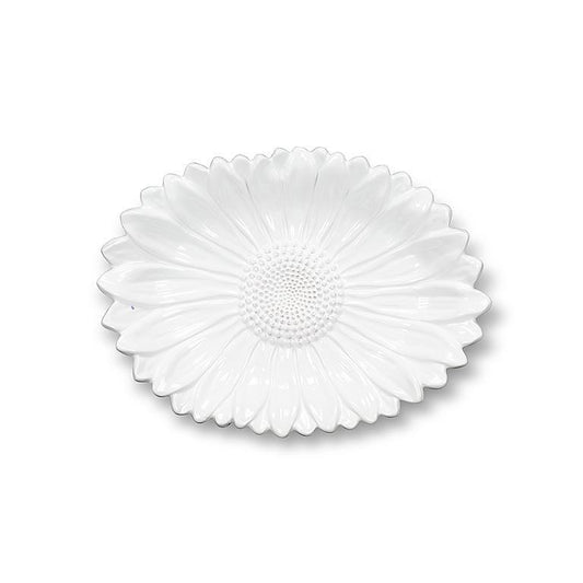 Oval Flower Platter