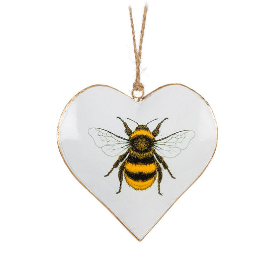 Bee heart Ornament