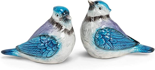 Blue Jay Salt & Pepper Shakers