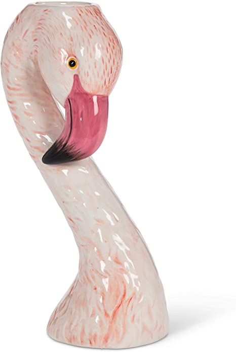 Flamingo Head Vase