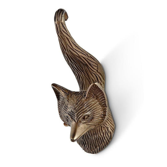 Fox with Tail Wall Hook