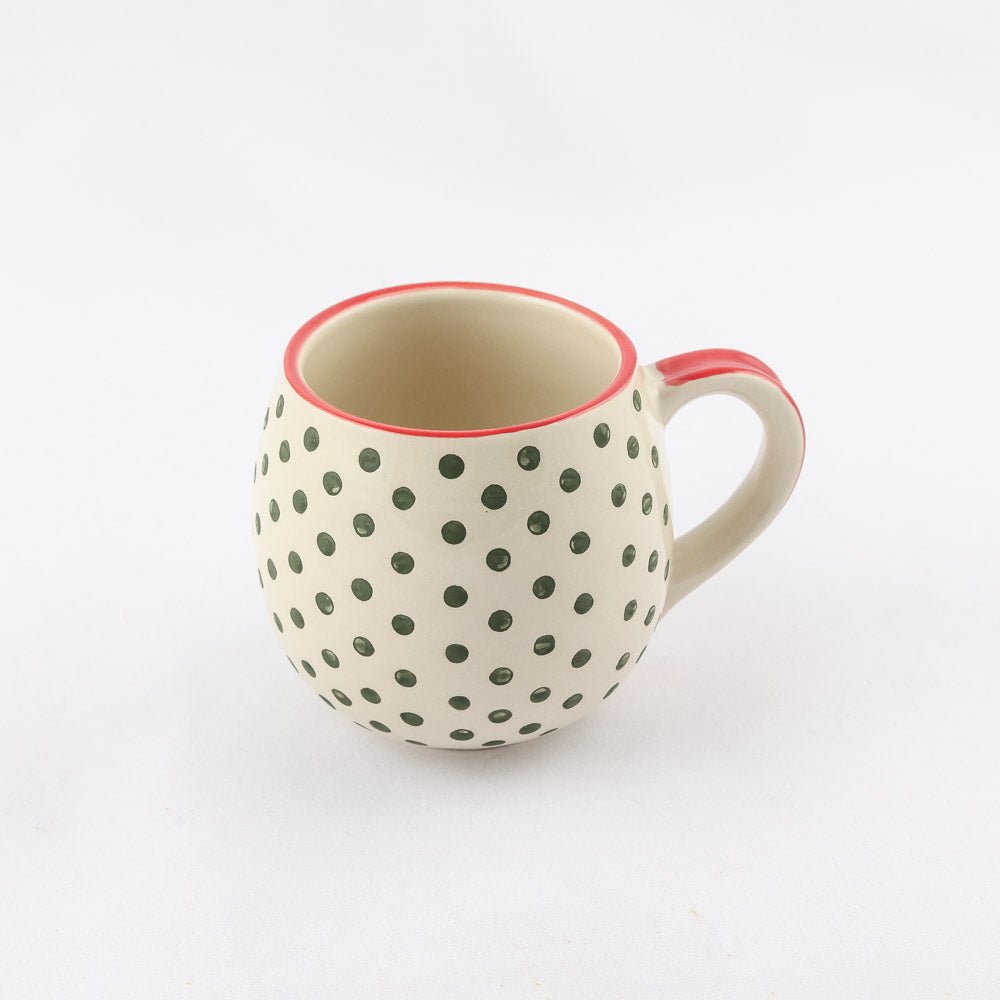 Polka Dot Ball Mug