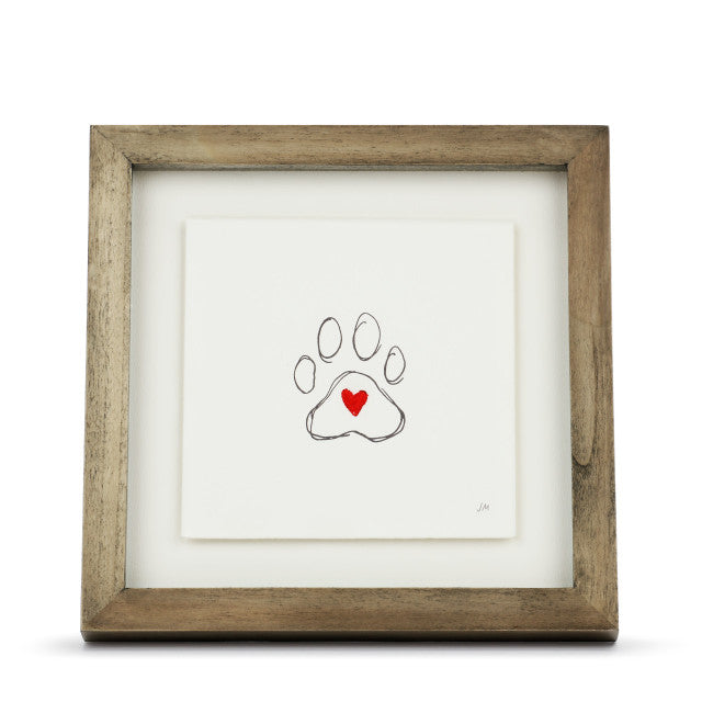 Pawprint Wall Art