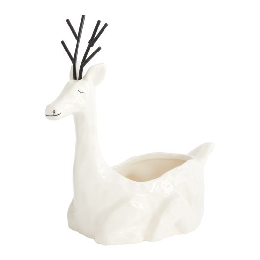 Sitting Deer Planter